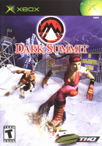 Dark Summit Xbox US box art